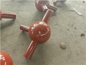 陶瓷耐磨球形弯头